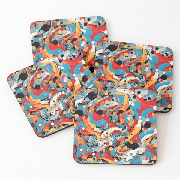 Item preview, Vivid Strokes: Acrylic Color Burst designed and sold by WAUZ.