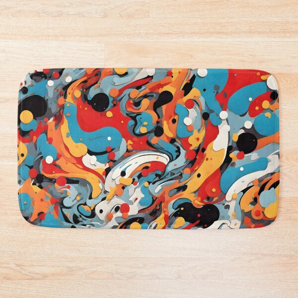 Item preview, Vivid Strokes: Acrylic Color Burst designed and sold by WAUZ.