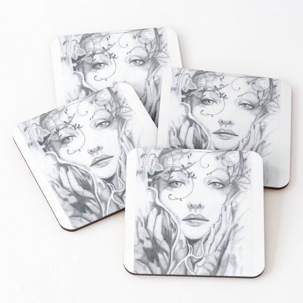 Item preview, Natural Beauty, woman portrait, natural beauty designed and sold by AnjaLiaDesigns.