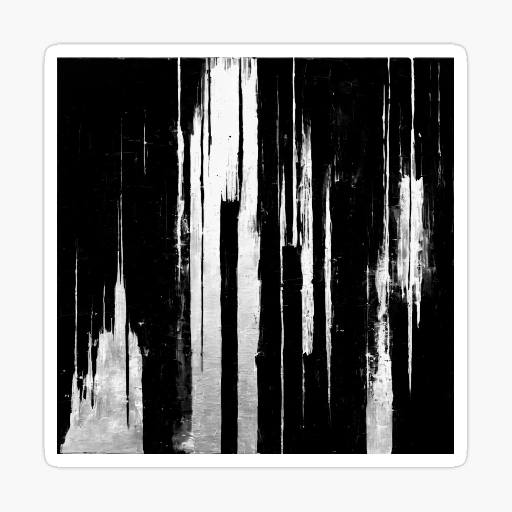 Black and White abstract #11 Poster
