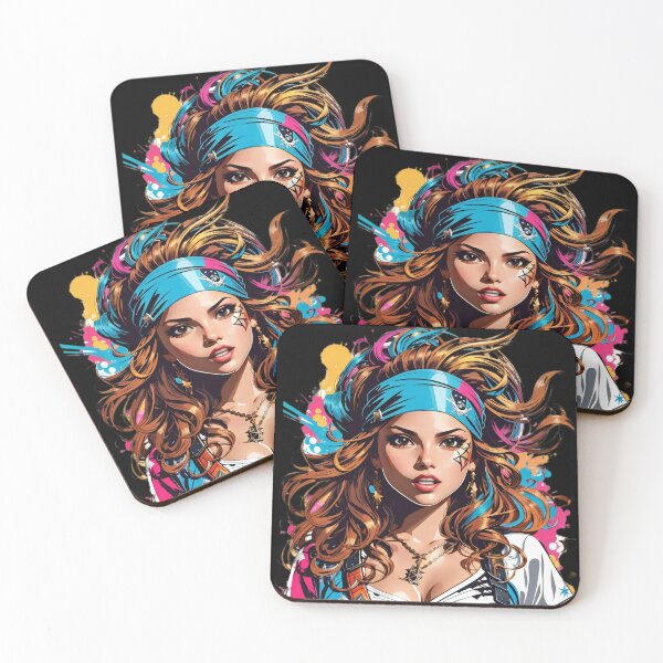 Item preview, Rebel Waves: A Swashbuckler's Chromatic Charm Unfurled designed and sold by ArtComixHaven.