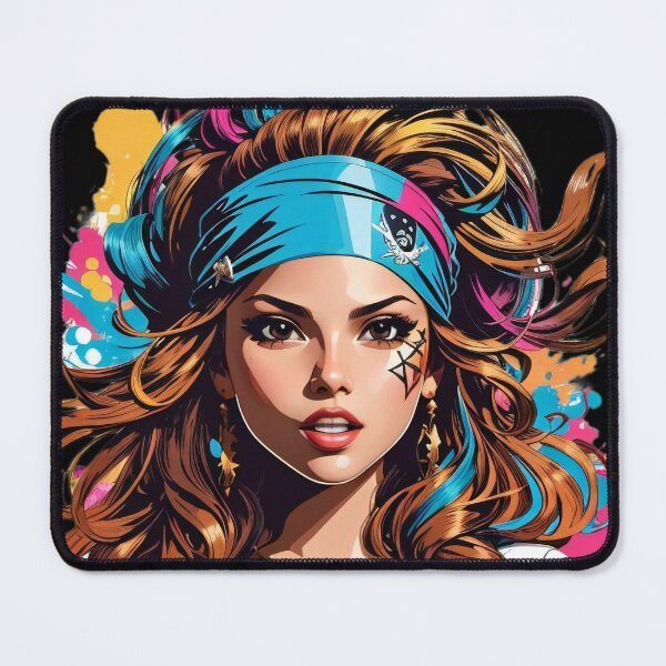 Item preview, Rebel Waves: A Swashbuckler's Chromatic Charm Unfurled designed and sold by ArtComixHaven.