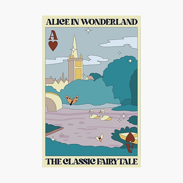 Item preview, wonderland poster designed and sold by jacquehenderson.