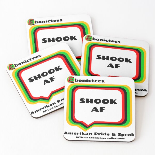 Item preview, SHOOK AF! Ebonictees ebonic phrase. designed and sold by Ebonictees.