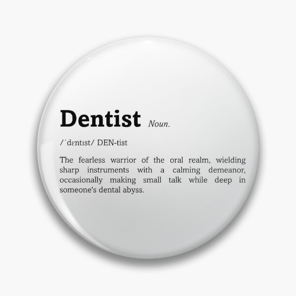 Item preview, Dentist definition designed and sold by ByOliB.