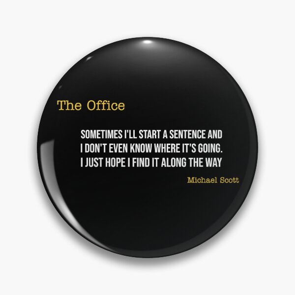 Item preview, The Office- Lost Sentence- Michael Scott designed and sold by pinkunicornshop.