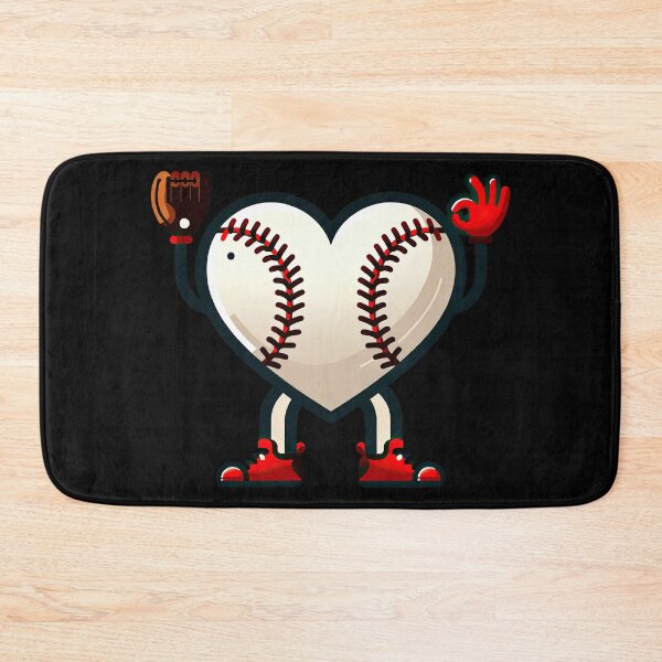 Item preview, Baseball Valentines Day Boys Men Kids Sports T-Shirt designed and sold by MAPDDesigns.