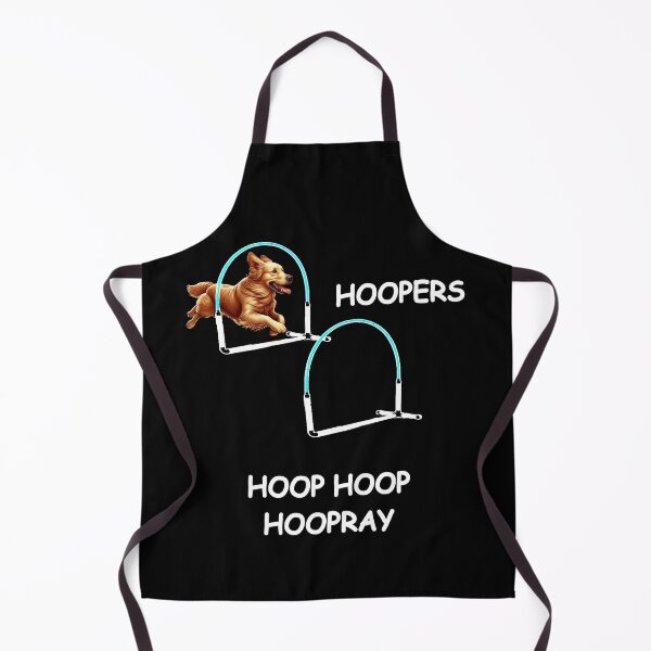 Item preview, Golden Retriever Dog Hoopers - Hoopers, Hoop Hoop Hoopray - white lettering designed and sold by LBKdesigns.