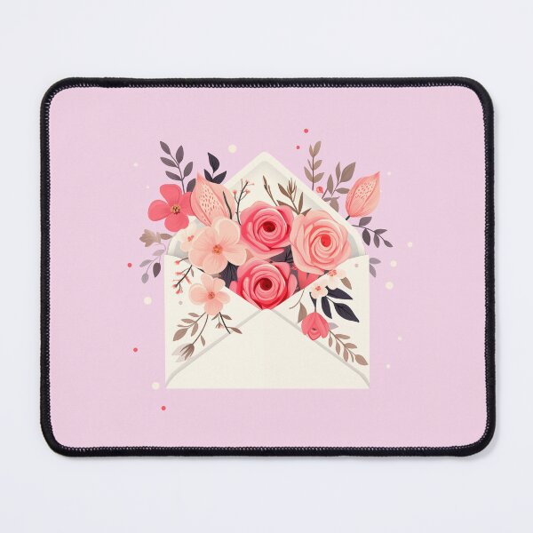 Item preview, flowers in an envelope designed and sold by PandaKunst.