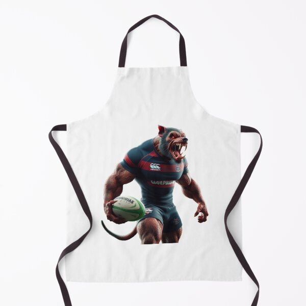 Item preview, Tasmanian Devil rugby player designed and sold by SpendieSellers.