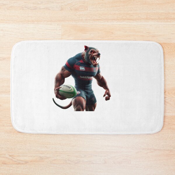 Item preview, Tasmanian Devil rugby player designed and sold by SpendieSellers.