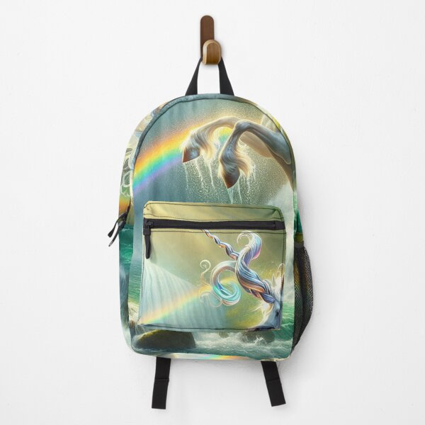 Item preview, Rainbow Splash: Joyful Unicorn designed and sold by yodabi.
