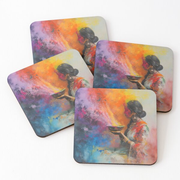 Item preview, Colors in Harmony: Celebrating Holi, a Festival of Vibrant Traditions designed and sold by InsaneLEDP1994.