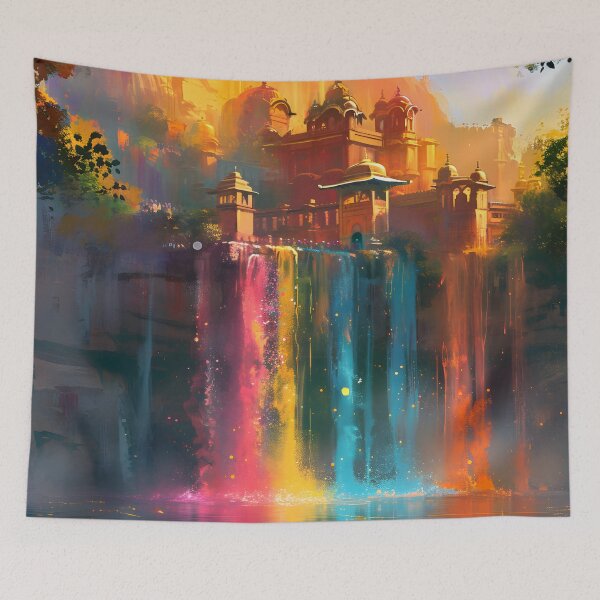 Item preview, Colors in Harmony: Celebrating Holi, a Festival of Vibrant Traditions designed and sold by InsaneLEDP1994.