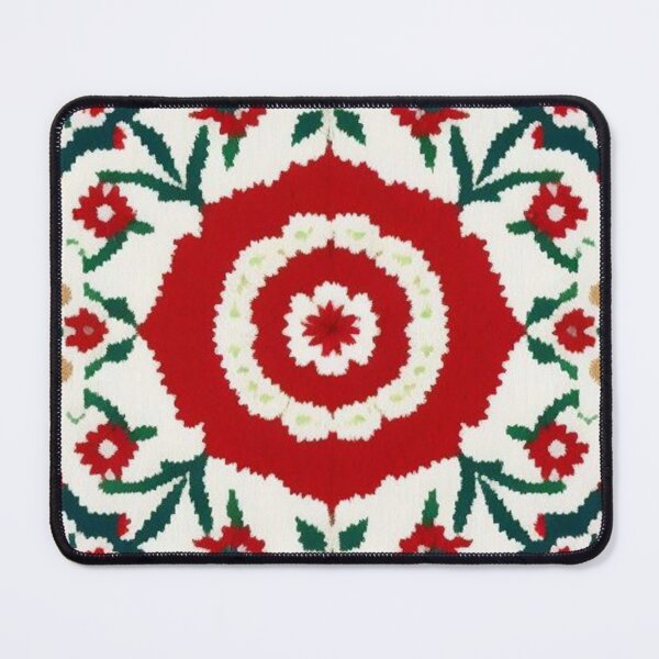Item preview, Traditional Romanian motif, embroidery sewn with flowers designed and sold by Desenatorul1976.