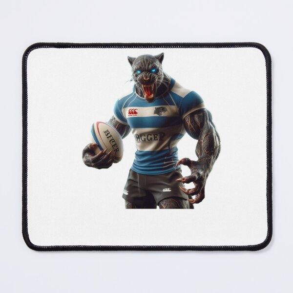 Item preview, Panther rugby player designed and sold by SpendieSellers.
