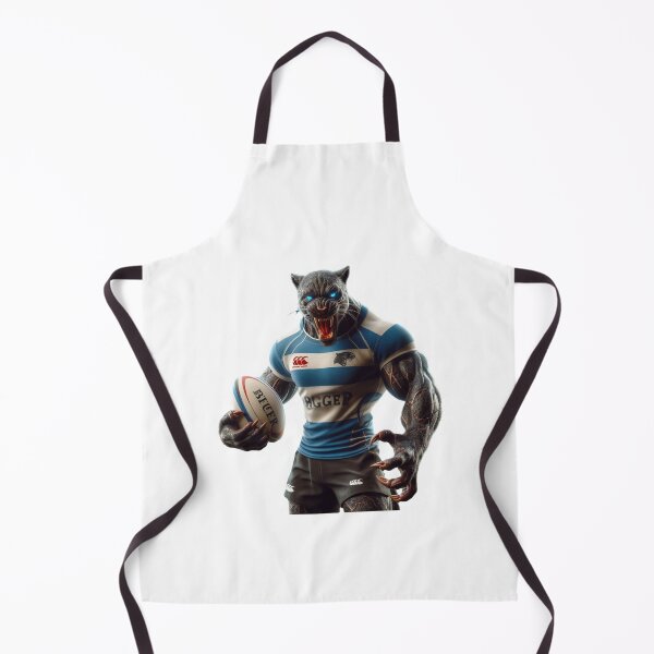 Item preview, Panther rugby player designed and sold by SpendieSellers.