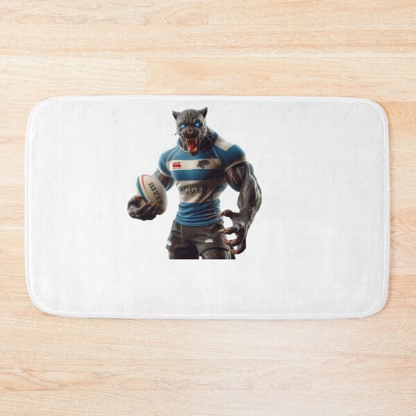 Item preview, Panther rugby player designed and sold by SpendieSellers.