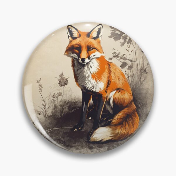 Item preview, fox designed and sold by ArtDirty.