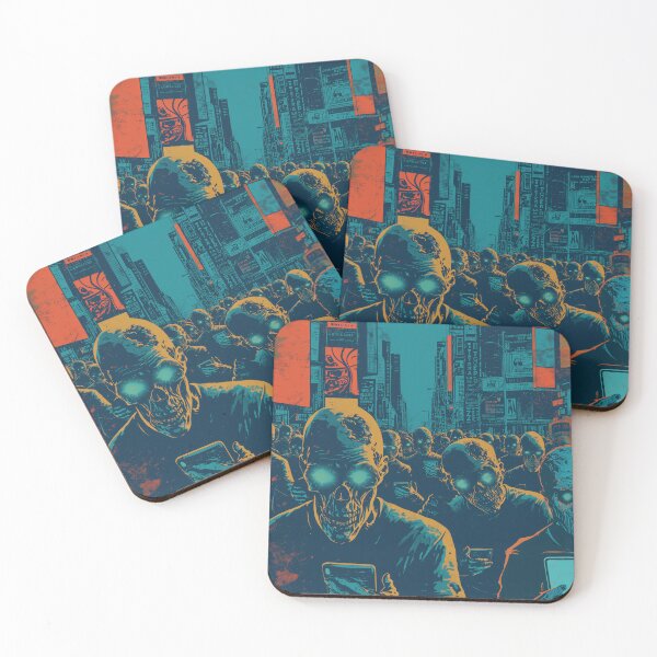 Item preview, The Rise of the Social Media Zombies designed and sold by PrintShangri-La.
