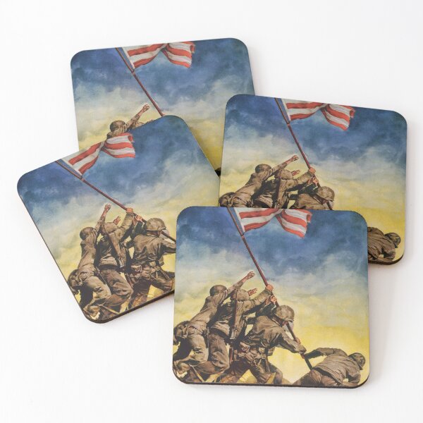 Item preview, World War 2 Raising the Flag on Iwo Jima  designed and sold by InnerCitadel.