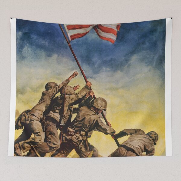 Item preview, World War 2 Raising the Flag on Iwo Jima  designed and sold by InnerCitadel.