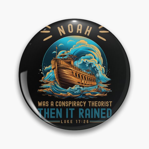 Artikelvorschau, Noah war ein Verschwörungstheoretiker, dann regnete es entworfen und verkauft von Chmielayka.