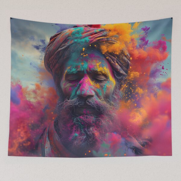 Item preview, Colors in Harmony: Celebrating Holi, a Festival of Vibrant Traditions designed and sold by InsaneLEDP1994.