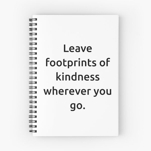 Item preview, Leave footprints of kindness wherever you go. designed and sold by IMCDT.