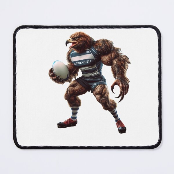 Item preview, Hawk rugby player designed and sold by SpendieSellers.