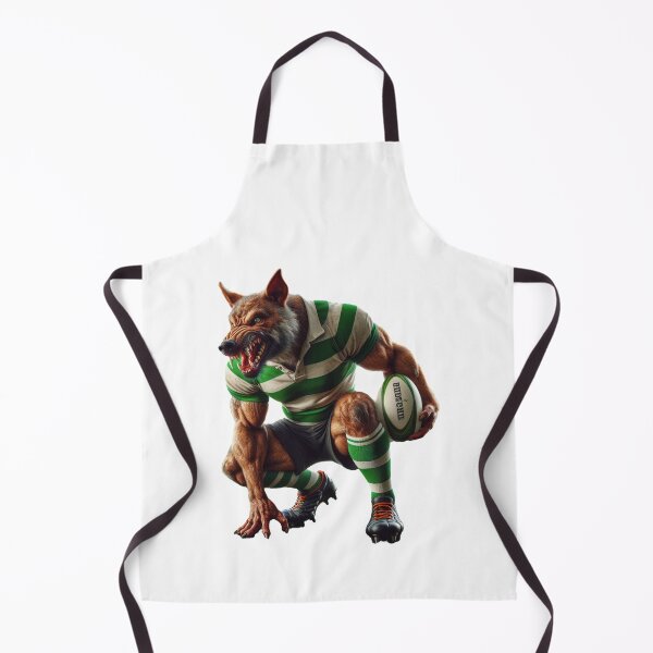Item preview, Dhole rugby player designed and sold by SpendieSellers.
