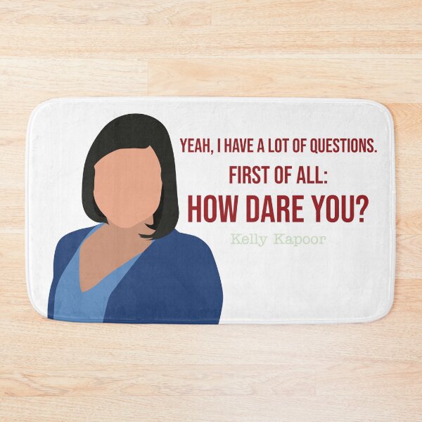 Item preview, The Office-Kelly Kapoor- Quote 03 designed and sold by Rai Crafted.
