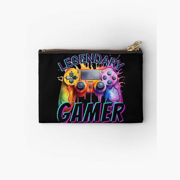 Item preview, Watercolour Paint Splash Playstation Video Game Controller Pink Glitch designed and sold by Pixels2Patterns.