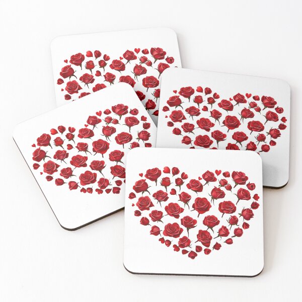 Item preview, Heart made of red roses designed and sold by Laufer15.