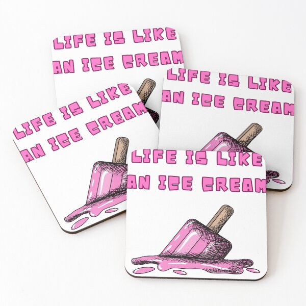 Item preview, LIFE IS LIKE AN ICE CREAM designed and sold by Za1zan.