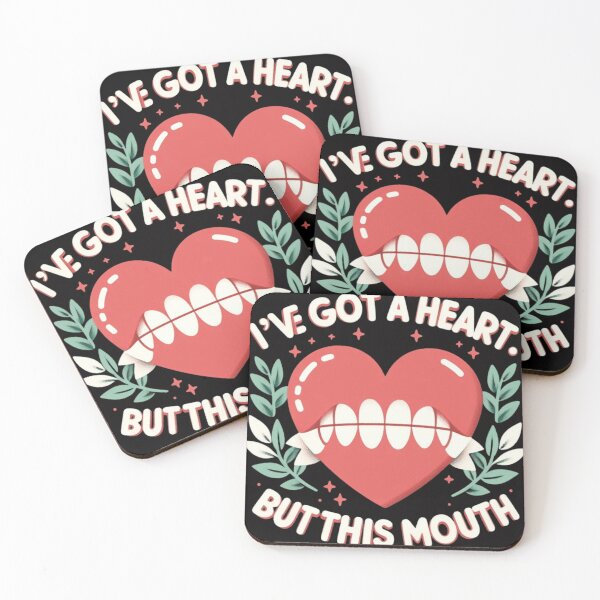 Item preview, I've Got A Heart But This Mouth designed and sold by eajob.