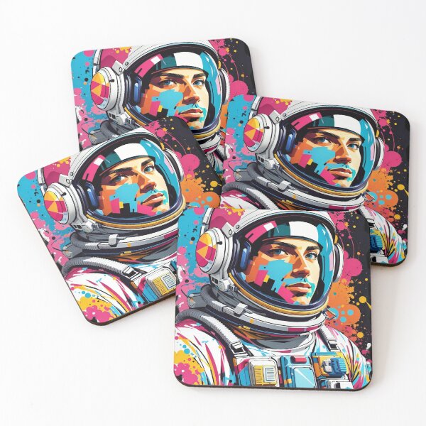 Item preview, Stellar Quest: A Cosmic Pioneer's Chromatic Expedition designed and sold by ArtComixHaven.