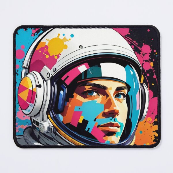 Item preview, Stellar Quest: A Cosmic Pioneer's Chromatic Expedition designed and sold by ArtComixHaven.