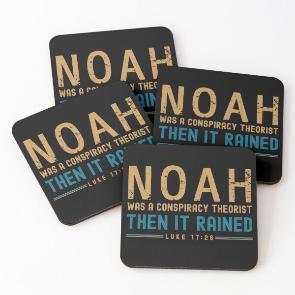 Artikelvorschau, Noah war ein Verschwörungstheoretiker, dann regnete es entworfen und verkauft von Chmielayka.