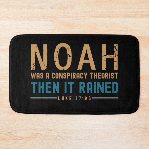 Artikelvorschau, Noah war ein Verschwörungstheoretiker, dann regnete es entworfen und verkauft von Chmielayka.