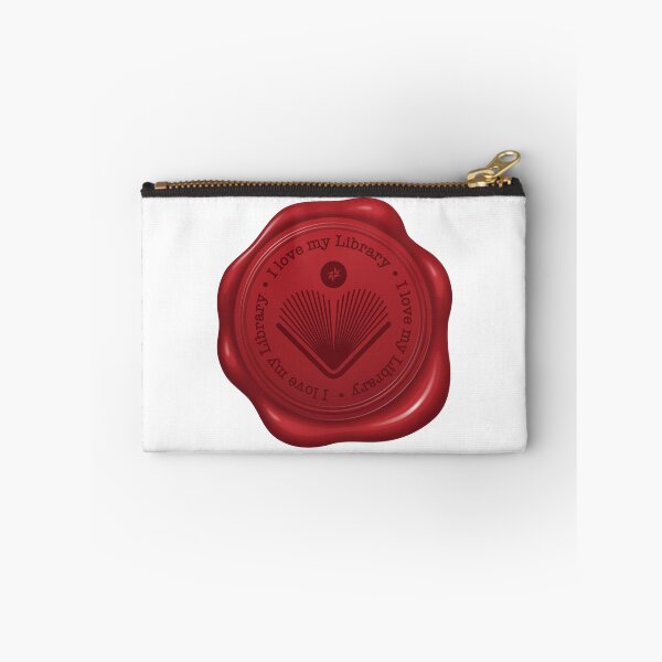 Item preview, I Love My Library Wax Seal designed and sold by ALIA Merchandise.