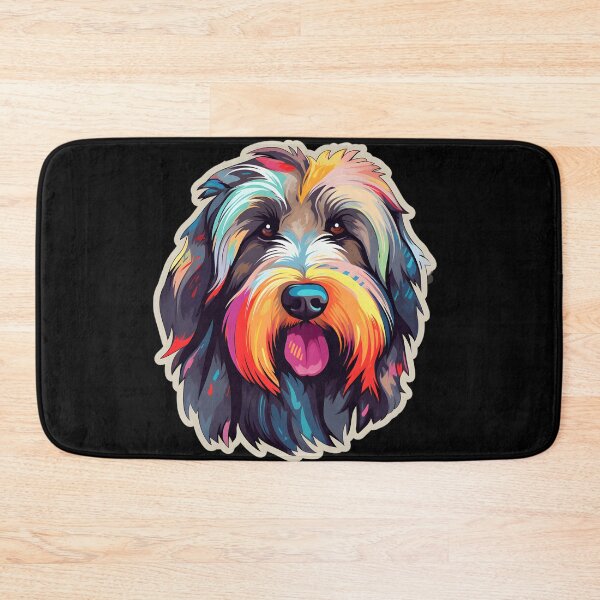 Item preview, Briard in WPAP style designed and sold by CUTEDOGGIEZ.