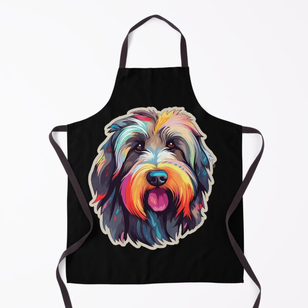 Item preview, Briard in WPAP style designed and sold by CUTEDOGGIEZ.