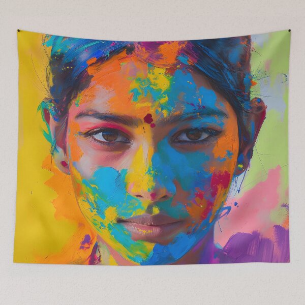 Item preview, Colors in Harmony: Celebrating Holi, a Festival of Vibrant Traditions designed and sold by InsaneLEDP1994.