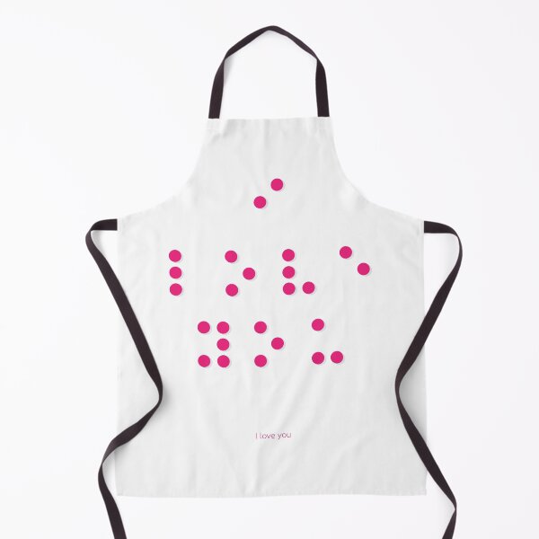 Item preview, I Love You in Braille Alphabet  - A Braille Sign with a Meaningful Message designed and sold by Babadollcraft.