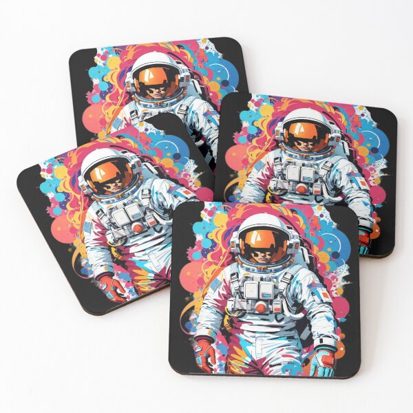Item preview, Voyager's Canvas: Abstract Artistry in the Astral Realm designed and sold by ArtComixHaven.