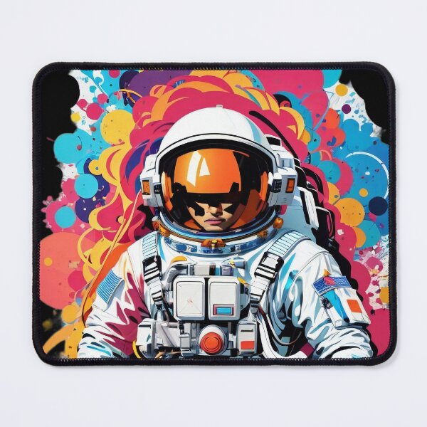 Item preview, Voyager's Canvas: Abstract Artistry in the Astral Realm designed and sold by ArtComixHaven.