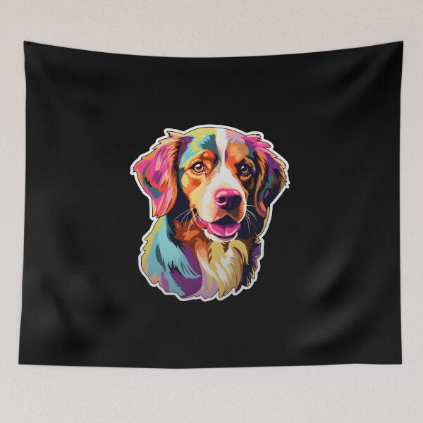 Item preview, Brittany in WPAP style designed and sold by CUTEDOGGIEZ.