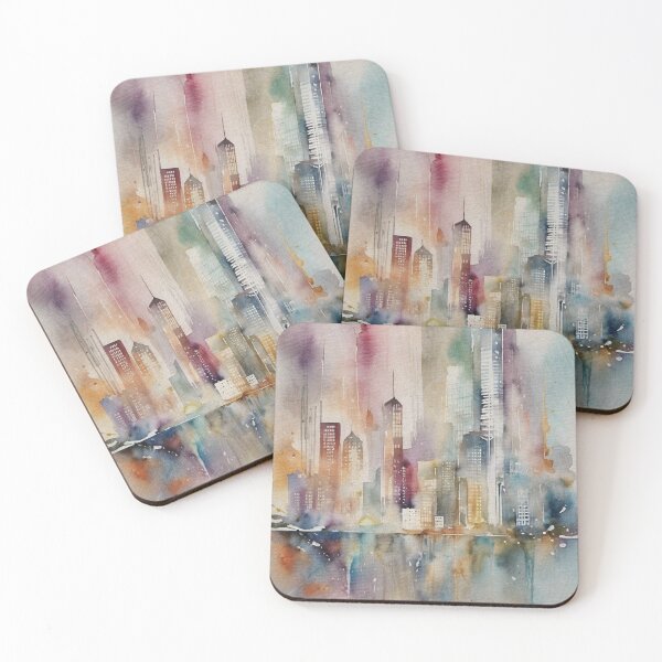 Item preview, Pastel City designed and sold by Ravenbluff.