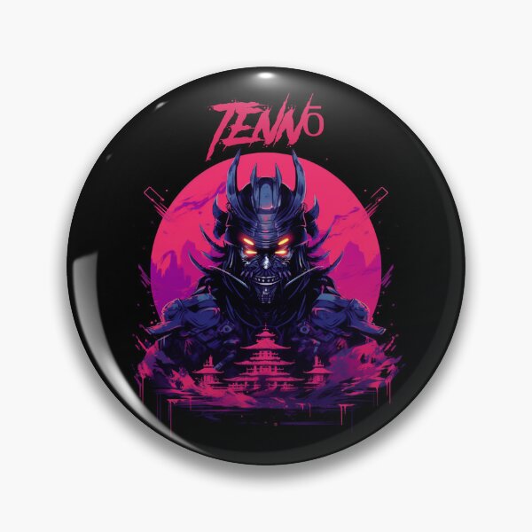 Item preview, Tennō Emperor Synthwave Cyberpunk designed and sold by GlitchGrotesque.